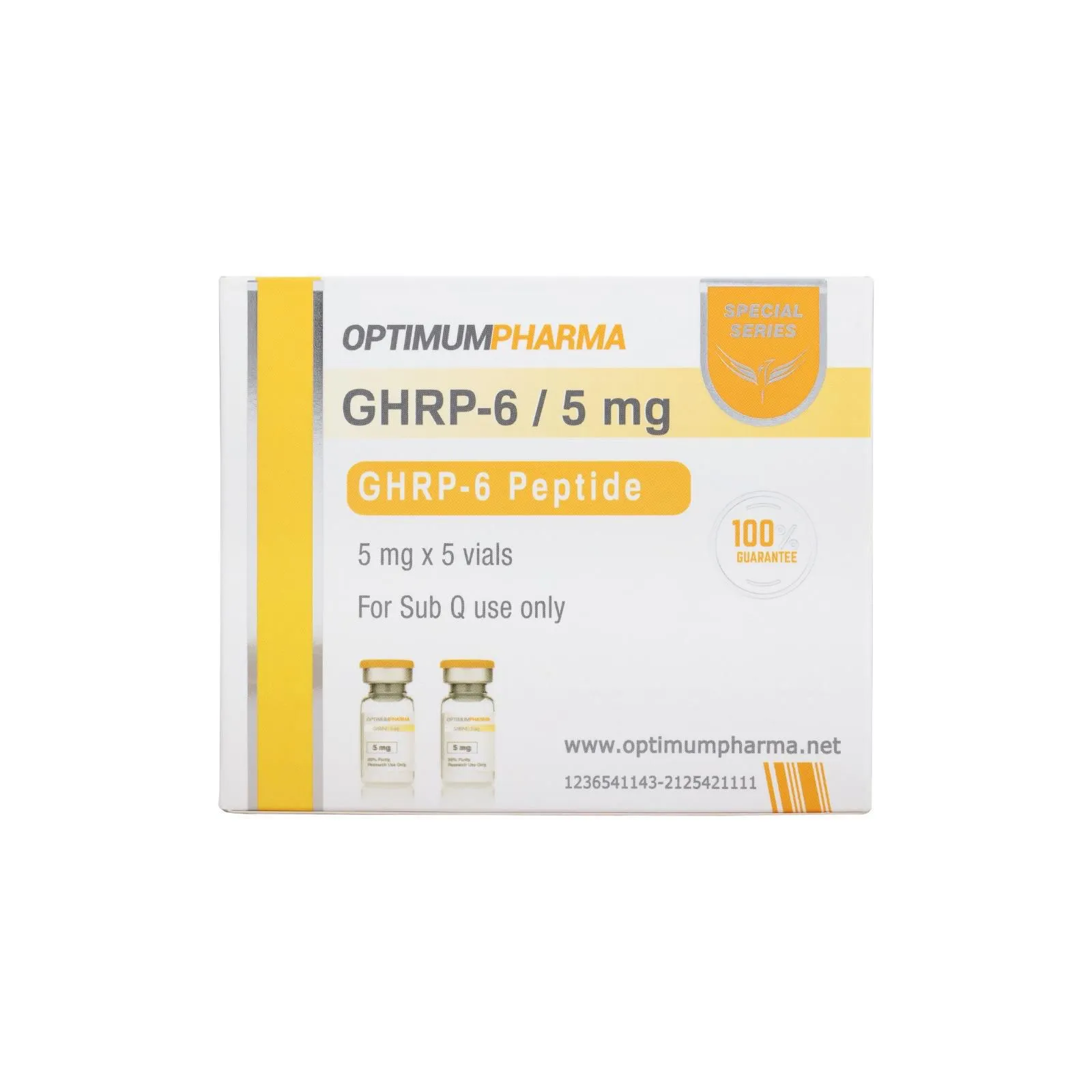 Optimum Pharma Optimum Pharma GHRP-6 / 5 mg - Güvenilir Steroid Siparişi