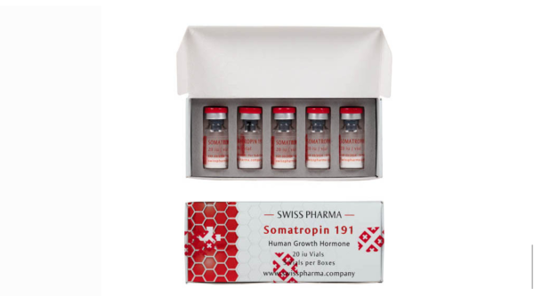 Swiss Pharma Somatropin 191 (Human Growth Hormone – HGH, 20 IU)