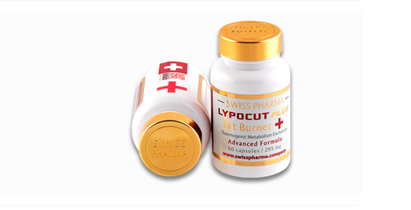 Swiss Pharma Lypocut Plus (Fat Burner, Termojenik Metabolizma Hızlandırıcı, 60 Kapsül – 295 mg)