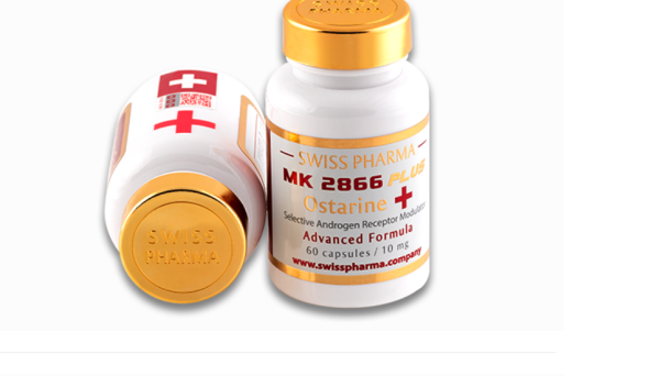 Swiss Pharma MK-2866 Plus (Ostarine) – 60 Kapsül / 10 mg