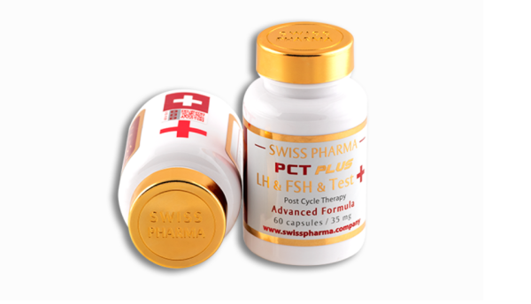 Swiss Pharma PCT Plus – Post Cycle Therapy (LH & FSH & Test) – 60 Kapsül / 35 mg