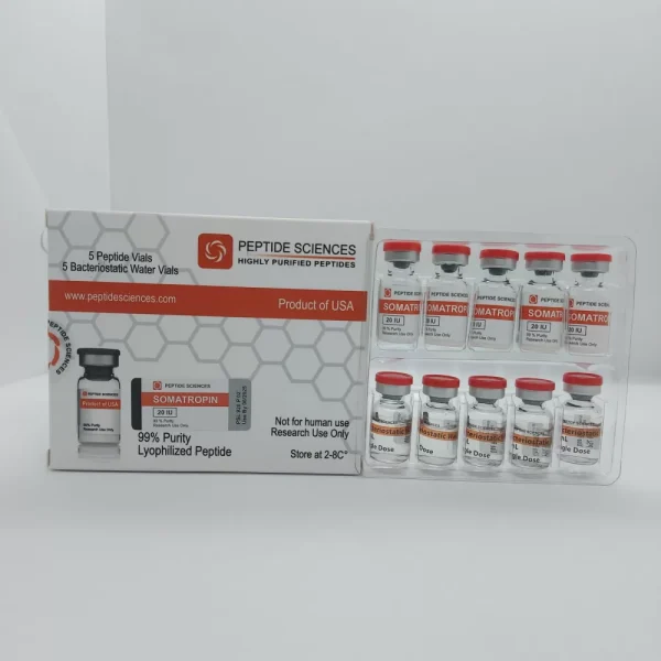 Peptide Sciences Somatropin (100 IU)