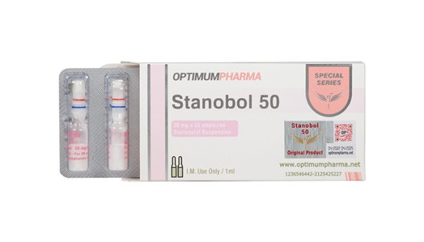 Optimum Pharma Stanobol 50 – 10 Ampul (50 mg/ml Stanozolol Suspension)