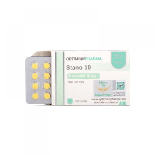 Optimum Pharma Stano 10 – 100 Tablet (10 mg Stanozolol)